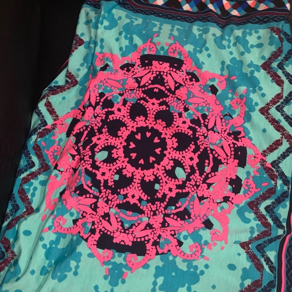 ⭐️PRICE FIRM⭐️ Pool Side Chillin Dress Aqua Maxi Dress - Picture 7 of 10